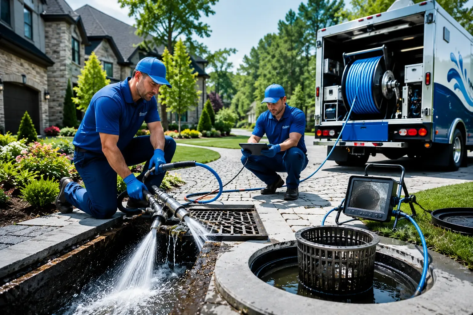Local outdoor drain cleaning professionals in Lavelle, PA